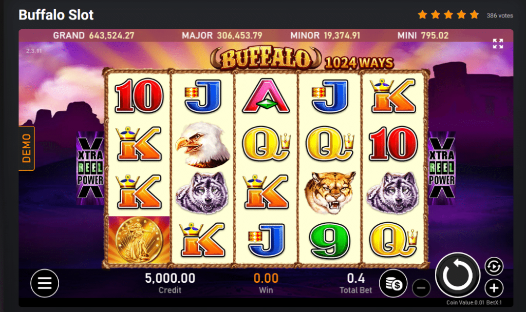 Tragaperras Buffalo de Aristocrat 5 Tragaperras Buffalo de Aristocrat
