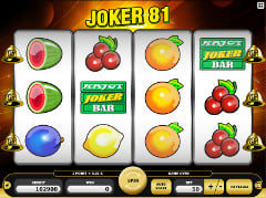 Tragamonedas 
Joker 81