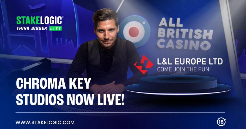 L&L Europe utiliza el innovador Chroma Key Studio de Stakelogic Live 1 LL Europe utiliza el innovador Chroma Key Studio de Stakelogic