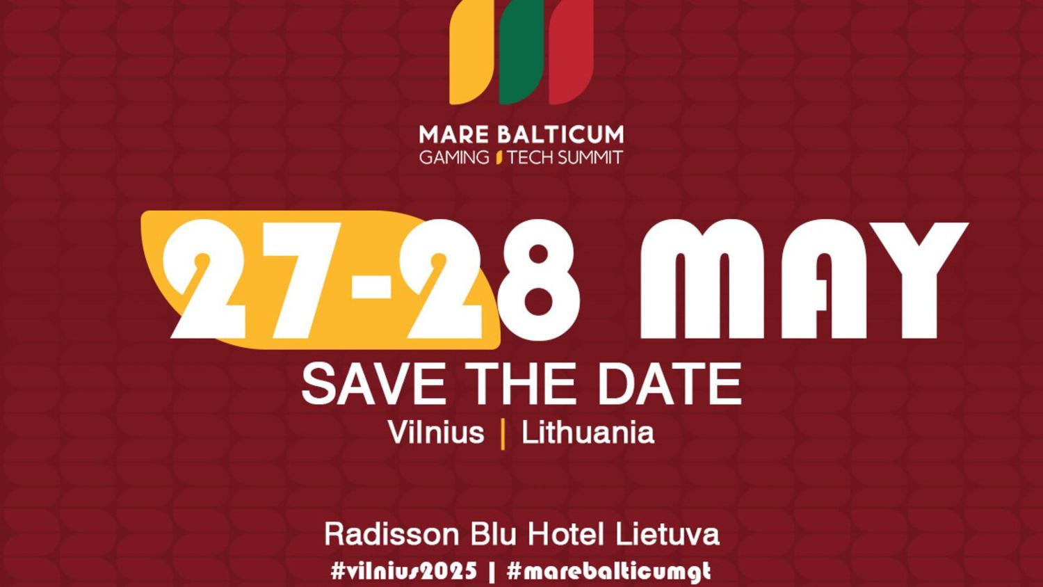 MARE Baltcium Gaming & TECH Summit recibió fechas fijas para 2025 1 MARE Baltcium Gaming TECH Summit recibio fechas fijas para