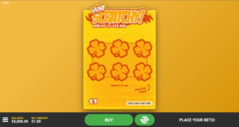 Mini Scratchy! — Juega 100% gratis en modo demo 2 Mini Scratchy!