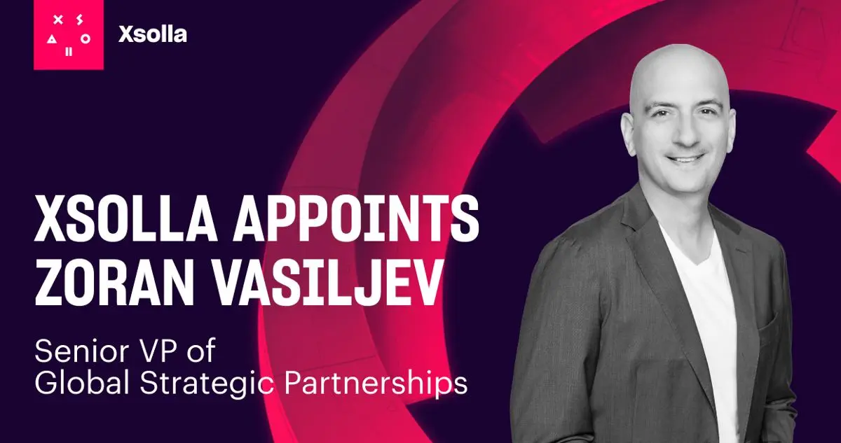 Isolla nombró a Zoran Vasiliev vicepresidente senior de asociaciones estratégicas globales 1 xsolla-contrata-zoran-vasiljev