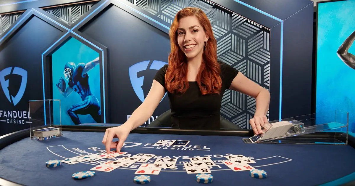 FanDuel Casino dice: ¿Dónde puedo jugar en FanDuel Casino? 1 Distribuidor FanDuel Casino