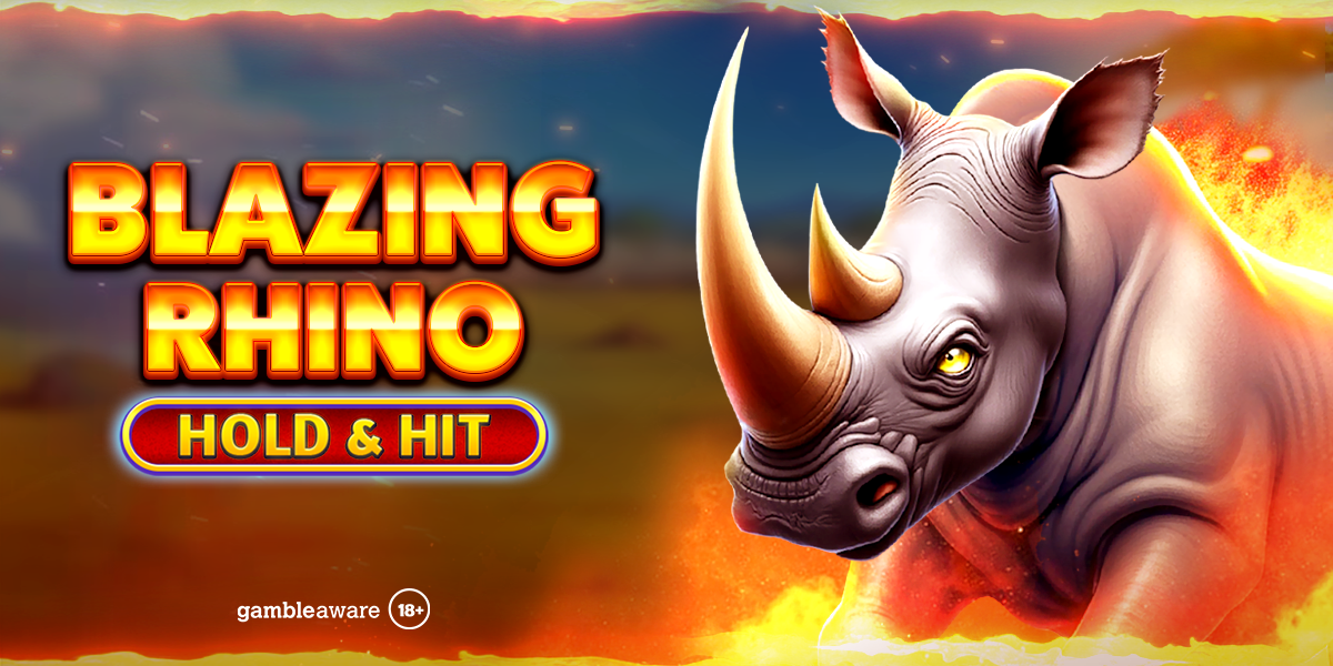 Spinomenal Lanzamiento de aventura Slot Blazing Rhino: Hold & Hit 1 Spinomenal más-rakhino-hoyo y juego