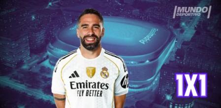 El 1x1 del Real Madrid ante el Osasuna en el Santiago Bernabeu 13 Dani Carvajal