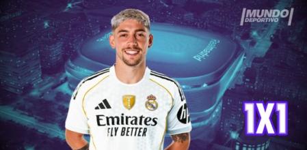 El 1x1 del Real Madrid ante el Osasuna en el Santiago Bernabeu 7 Fede Valverde