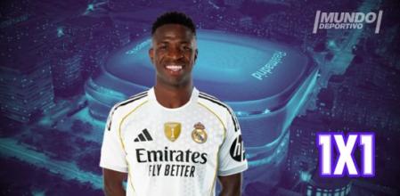El 1x1 del Real Madrid ante el Osasuna en el Santiago Bernabeu 11 Vinicius Jr