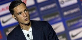 El delantero italiano firmó hasta 2030 y destacó la confianza de Simeone y el recibimiento del vestuario.