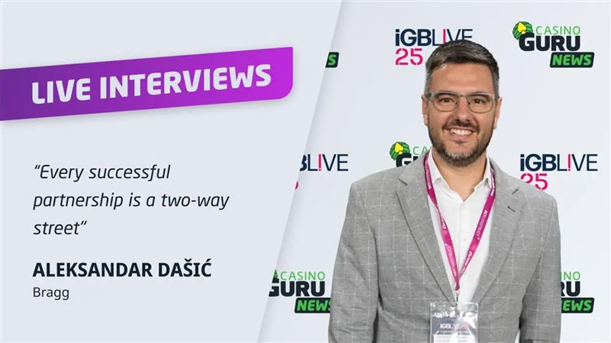 Aleksandar Dasich: "Cada asociación exitosa es una calle bilateral" 1 Bragg Gaming Group y una entrevista con Guru Guru Guru
