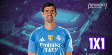 El 1x1 del Real Madrid ante el Osasuna en el Santiago Bernabeu 1 Thibaut Courtois