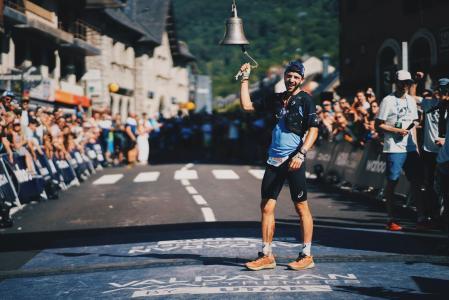 Andreu Simon en el momento de ganar la CDH de Val d'Aran