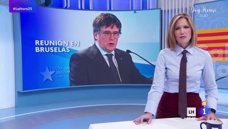 Silvia Intxaurrondo en La Hora de La 1