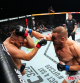 Ante Delija, en su debut oficial con la UFC en París