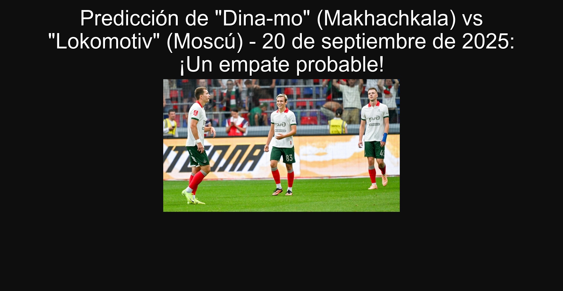 Predicción de 