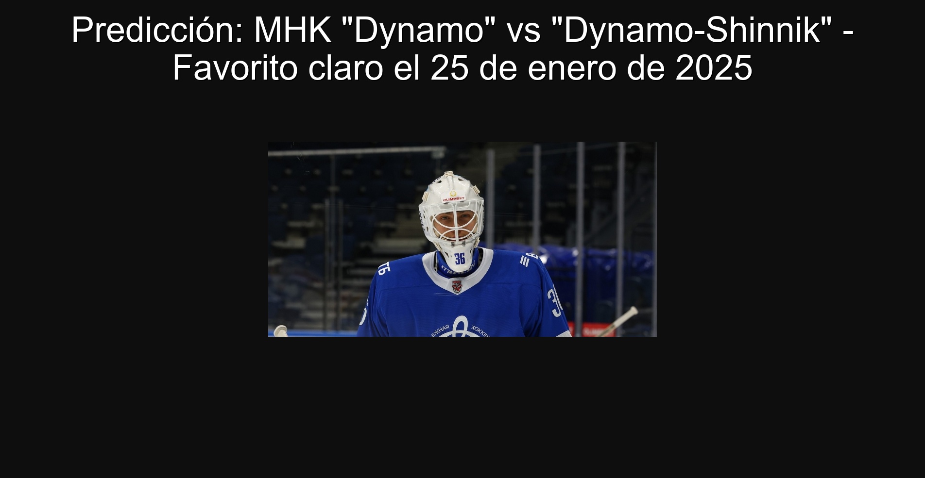Predicción: MHK 