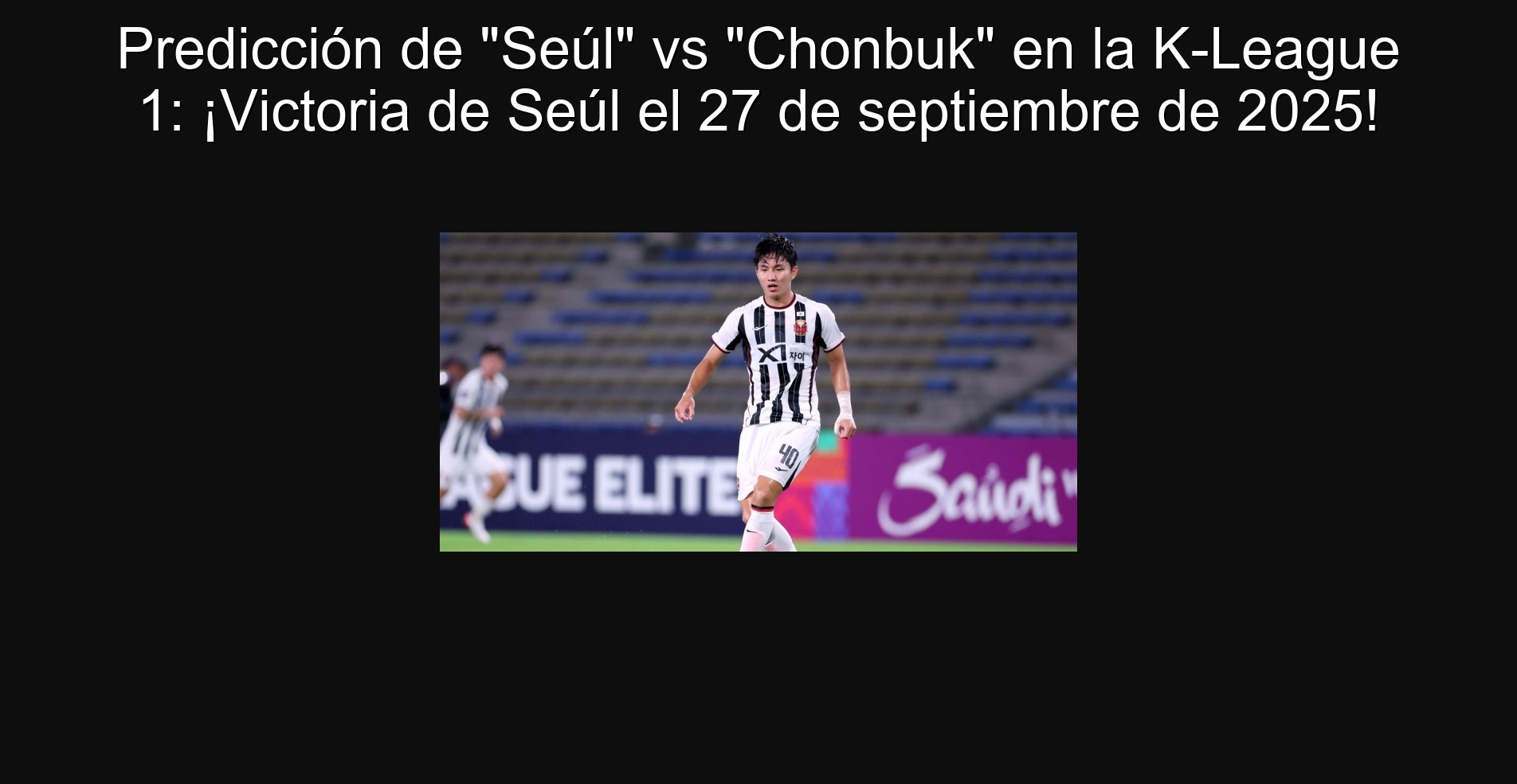 Predicción de 