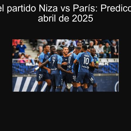 Nice VS Paris Title: Prediction April 1, 2025