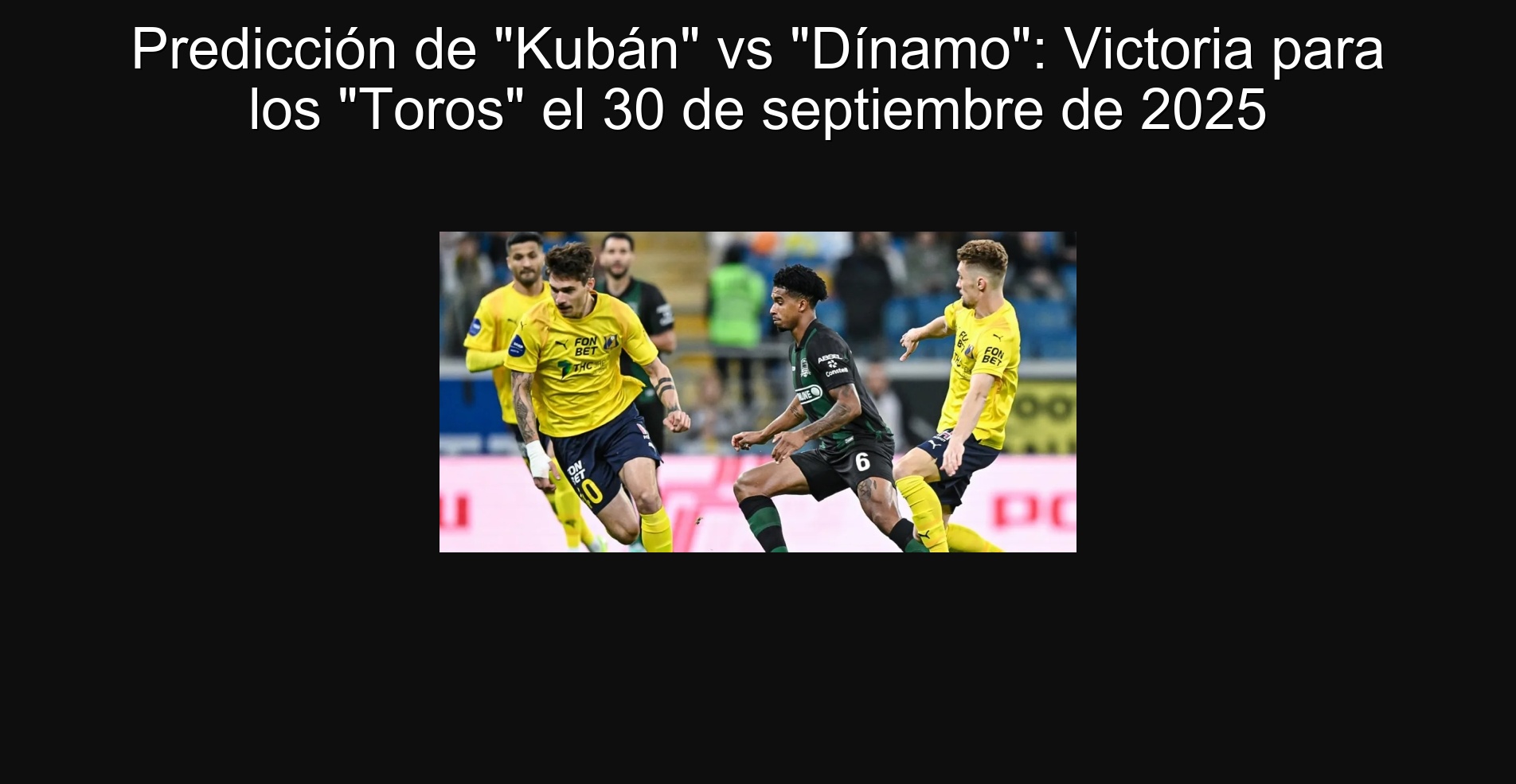 Predicción de 