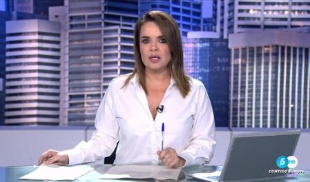 CARME CHAPARRO IN INFORMATIVA TELECINCO