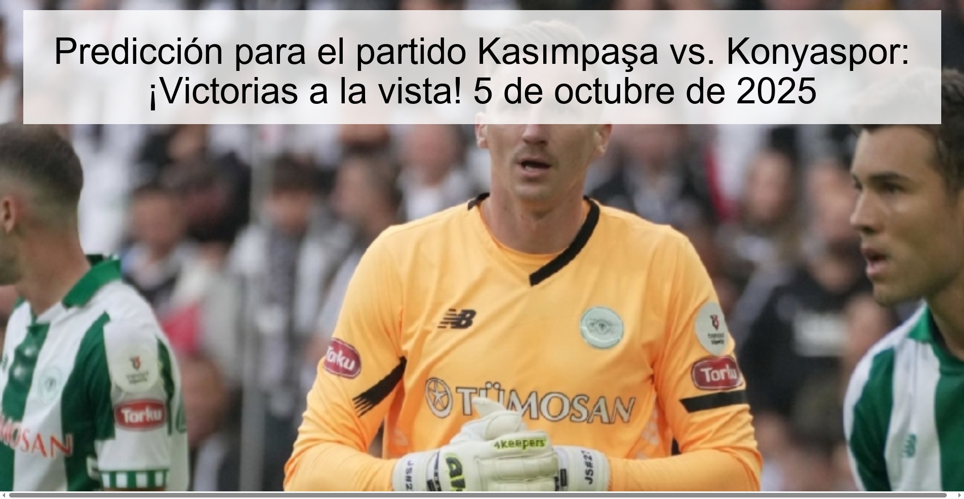 Prediction for the Kasımpşa Vs. Party. Konyaspor: Victories in sight! October 5, 2025 1 308894