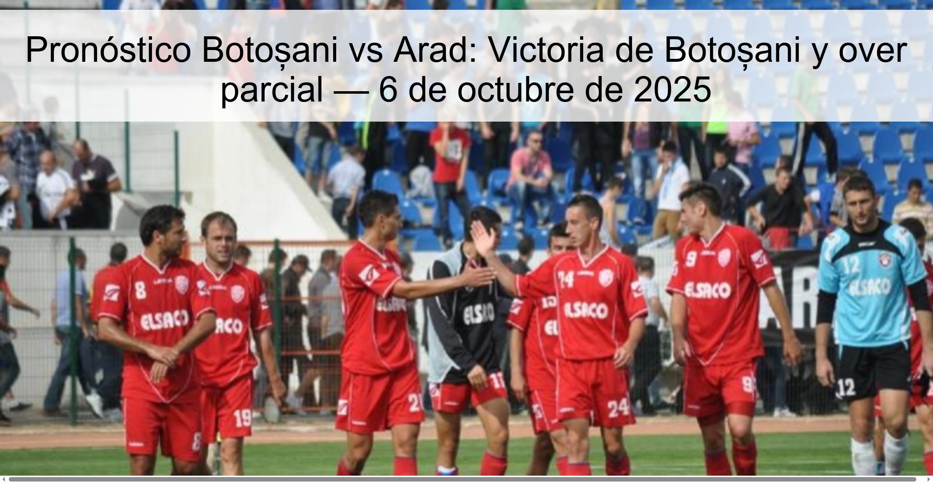 Botoșani vs arad prognosis: Victoria de Botoșani and partial over - October 6, 2025