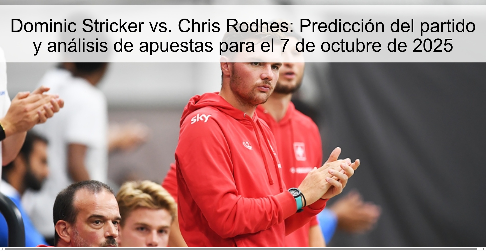 Dominic Stricker vs. Chris Rodhes: Match Prediction and Betting Analysis for October 7, 2025 1 309688