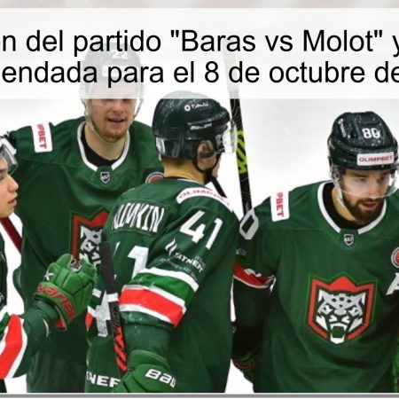 Predicción del partido “Baras vs Molot” y apuesta recomendada para el 8 de octubre de 2025