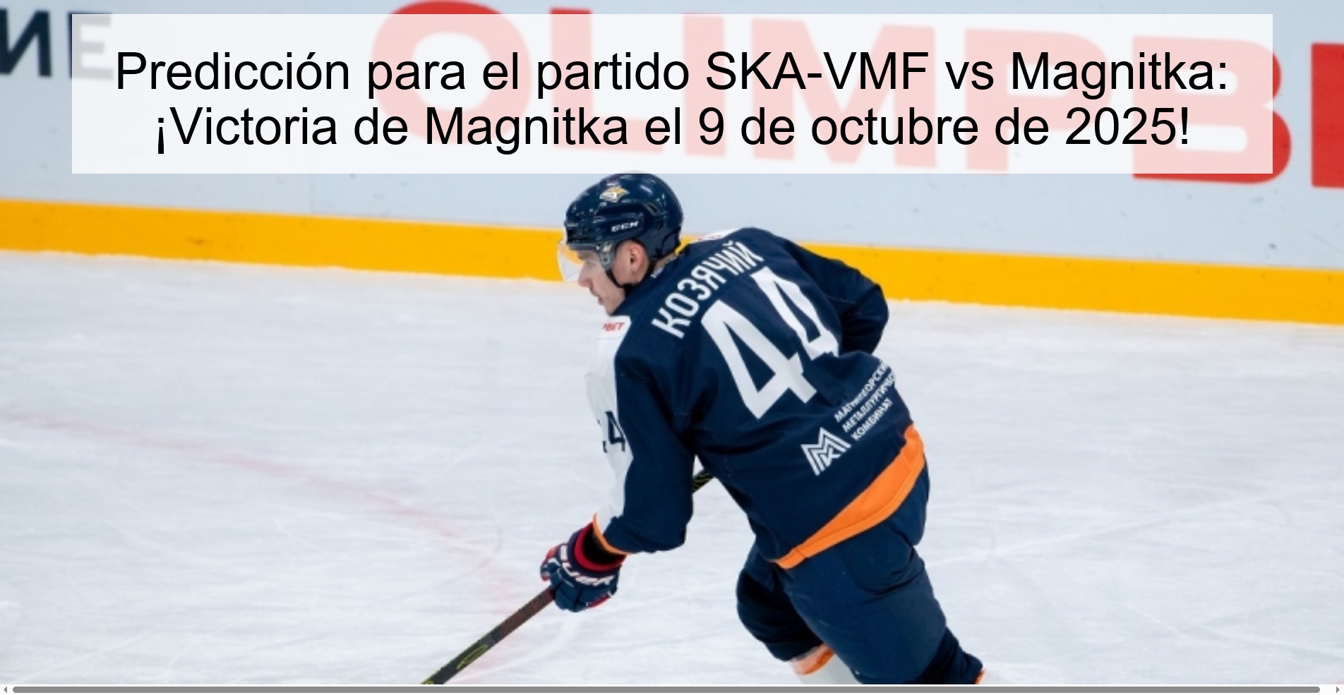 Predicción para el partido SKA-VMF vs Magnitka: ¡Victoria de Magnitka el 9 de octubre de 2025!