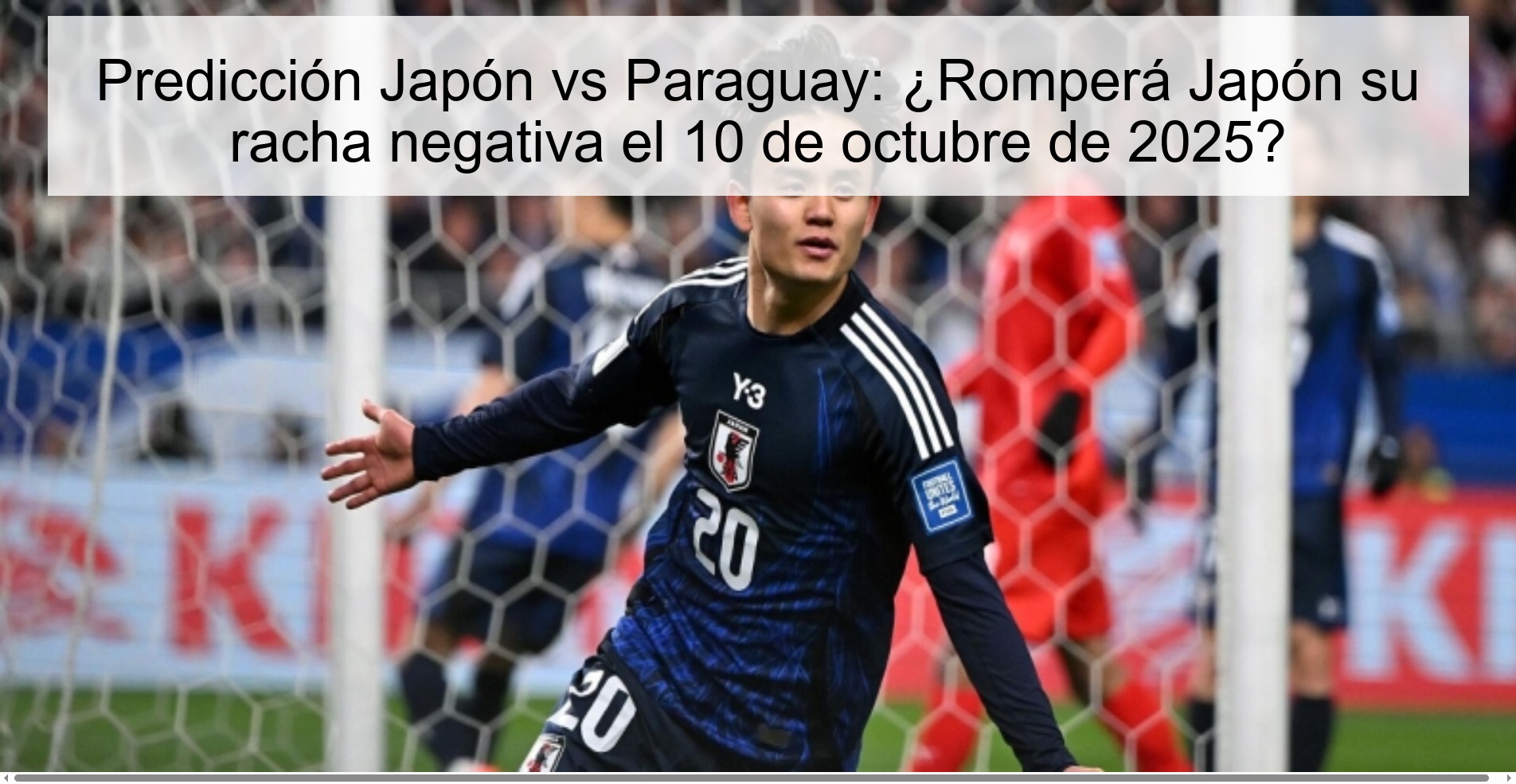 Japan vs Paraguay Prediction: Will Japan break its losing streak on October 10, 2025? 1 310594