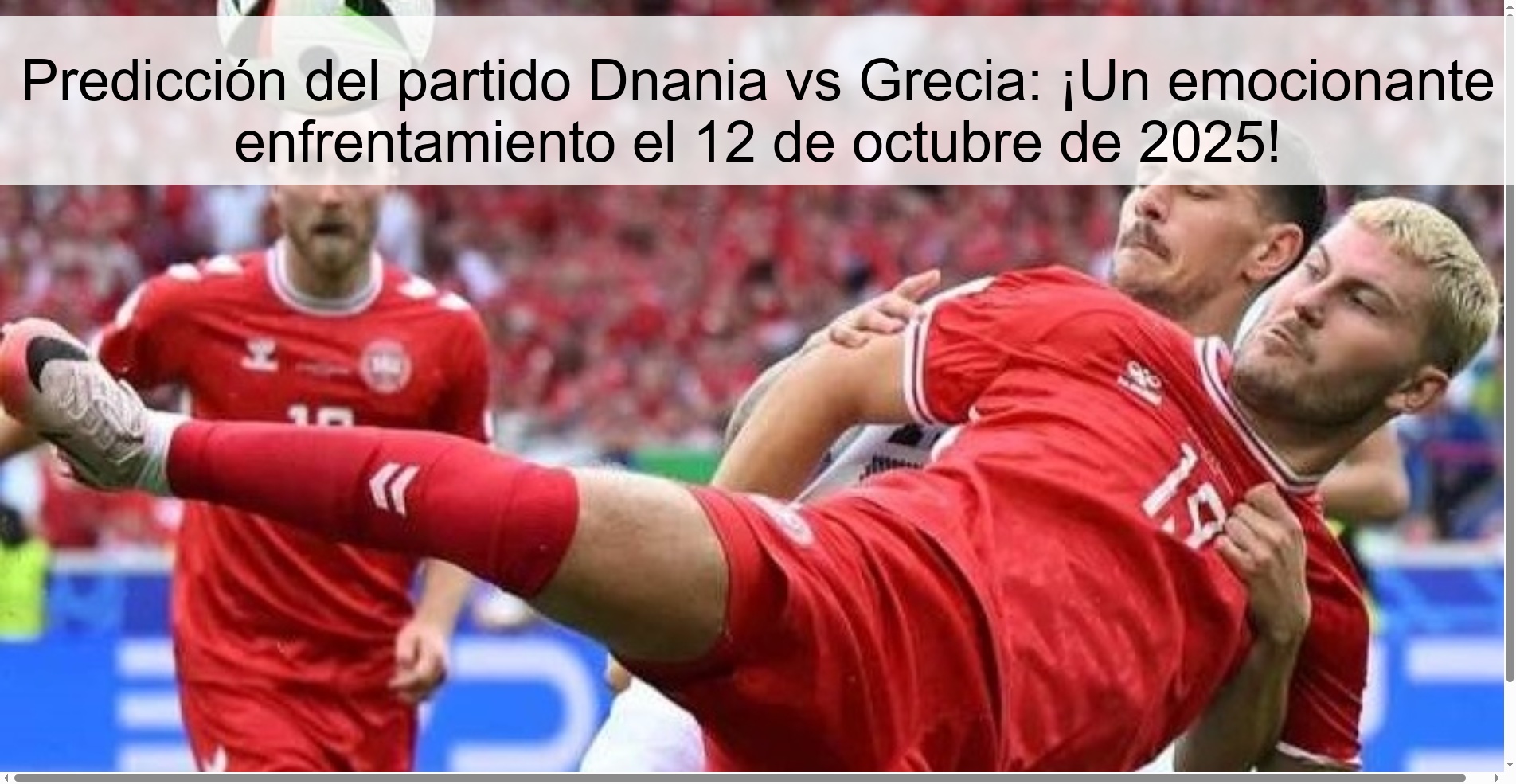 Dnania vs Greece Match Prediction: An exciting showdown on October 12, 2025!