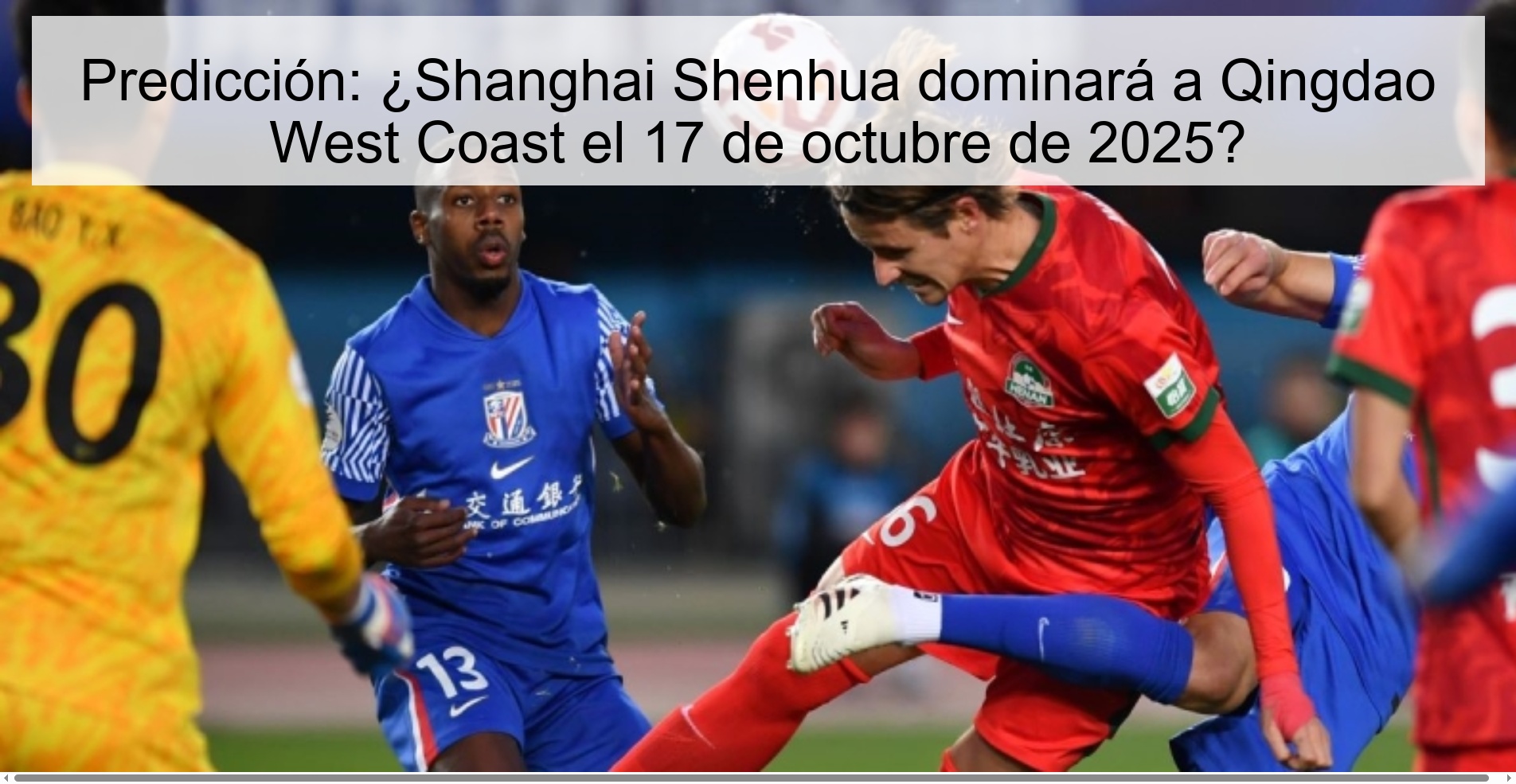 Prediction: Will Shanghai Shenhua dominate Qingdao West Coast on October 17, 2025?