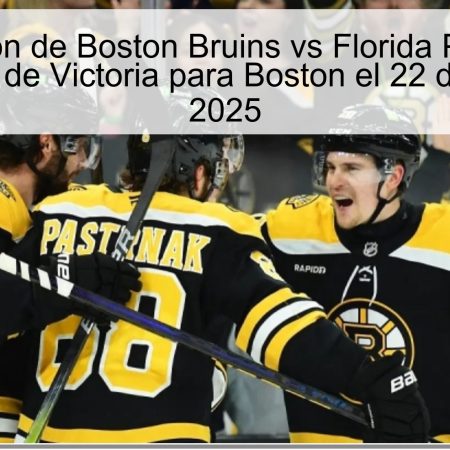 Predicción de Boston Bruins vs Florida Panthers: Oportunidad de Victoria para Boston el 22 de octubre de 2025