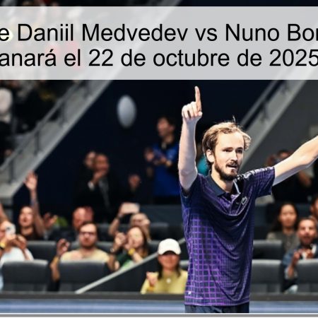 Predicción de Daniil Medvedev vs Nuno Borges: ¿Quién ganará el 22 de octubre de 2025?