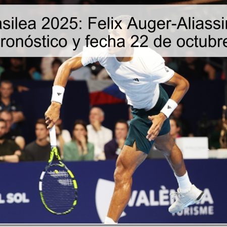 Predicción Basilea 2025: Felix Auger-Aliassime vs Gabriel Diallo – pronóstico y fecha 22 de octubre de 2025