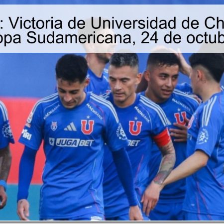 Predicción: Victoria de Universidad de Chile frente a Lanús – Copa Sudamericana, 24 de octubre de 2025