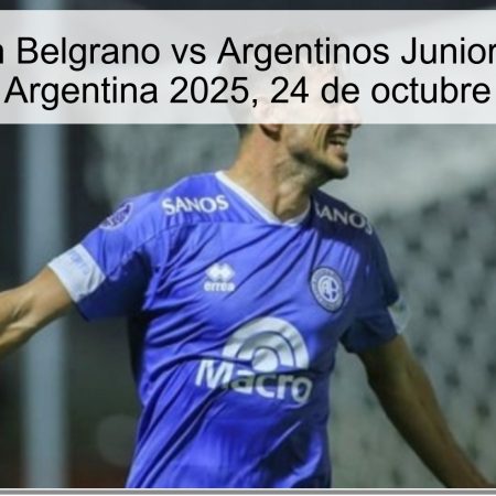 Predicción Belgrano vs Argentinos Juniors — Copa Argentina 2025, 24 de octubre