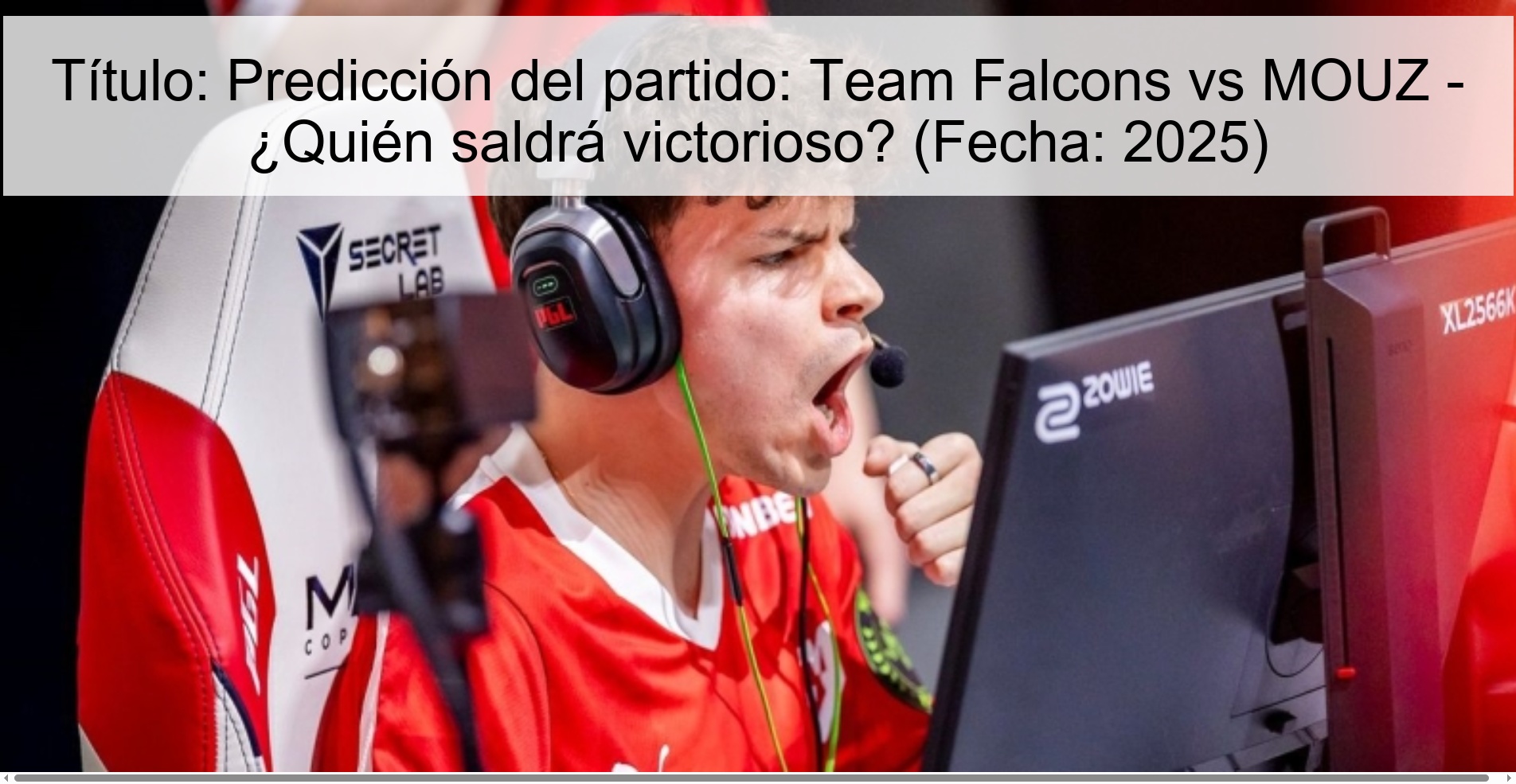 Title: Match Prediction: Team Falcons vs MOUZ – Who will emerge victorious? (Date: 2025)