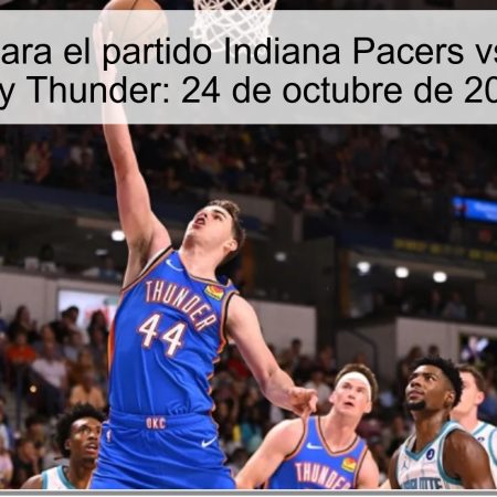 Predicción para el partido Indiana Pacers vs. Oklahoma City Thunder: 24 de octubre de 2025