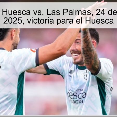 Predicción: Huesca vs. Las Palmas, 24 de octubre de 2025, victoria para el Huesca