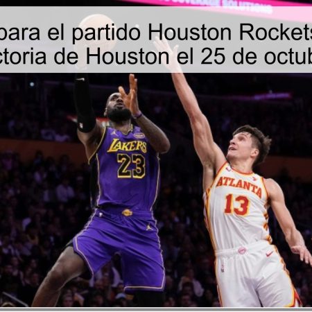Predicción para el partido Houston Rockets vs. Detroit Pistons: Victoria de Houston el 25 de octubre de 2025