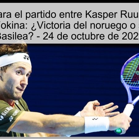 Predicción para el partido entre Kasper Ruud y Alejandro Davidovich Fokina: ¿Victoria del noruego o sorpresas en Basilea? – 24 de octubre de 2025