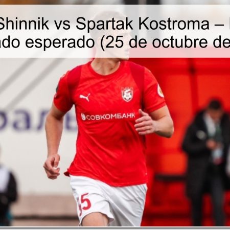Pronóstico Shinnik vs Spartak Kostroma – Predicción y resultado esperado (25 de octubre de 2025)