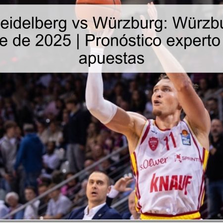 Predicción Heidelberg vs Würzburg: Würzburg ganará el 25 de octubre de 2025 | Pronóstico experto y análisis de apuestas