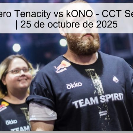 Predicción Zero Tenacity vs kONO – CCT Season 3 2025 | 25 de octubre de 2025