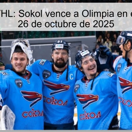 Predicción VHL: Sokol vence a Olimpia en el partido del 26 de octubre de 2025