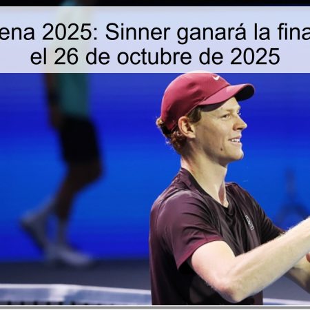 Predicción Viena 2025: Sinner ganará la final ante Zverev el 26 de octubre de 2025