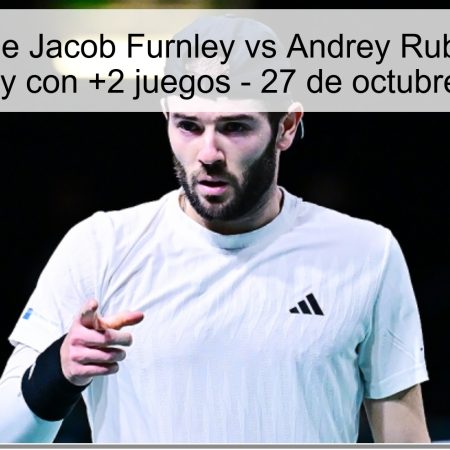 Predicción de Jacob Furnley vs Andrey Rublev: Victoria de Furnley con +2 juegos – 27 de octubre de 2025