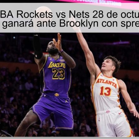 Predicción NBA Rockets vs Nets 28 de octubre de 2025: Houston ganará ante Brooklyn con spread -10.5