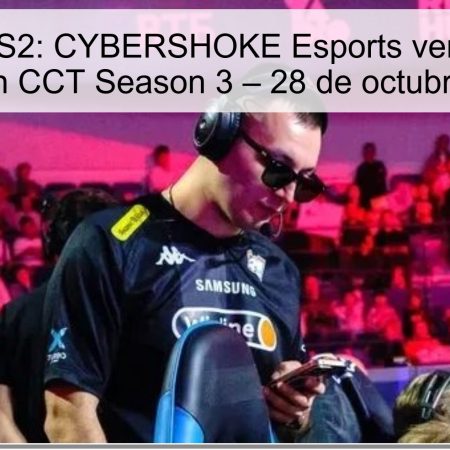 Predicción CS2: CYBERSHOKE Esports vence a Johnny Speeds en CCT Season 3 – 28 de octubre de 2025