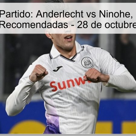 Análisis del Partido: Anderlecht vs Ninohe, Predicción y Apuesta Recomendadas – 28 de octubre de 2025